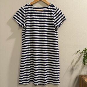 Jude Connally Small Striped Jude Cloth Ella Dress Stretch Preppy Work Casual